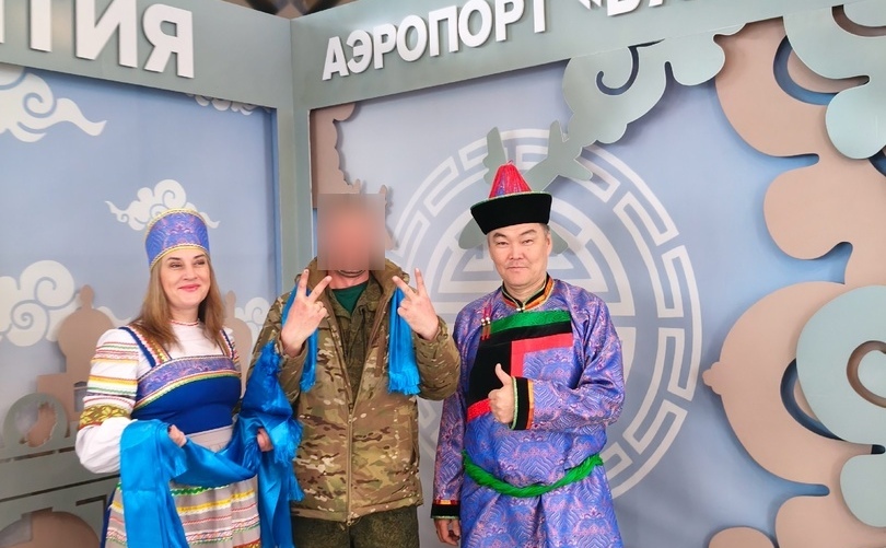 Работники Улан-Удэнского комплексного центра «Доверие» встретили воинов, вернувшихся со специальной военной операции.